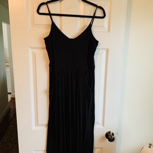 POCKETS! LOFT Casual Little Black Dress